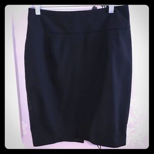 Classic Black Pencil Skirt